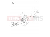 KAWASAKI MULE PRO-DX (KAF1000EHF) Steering Wheel