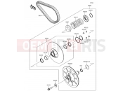 KAWASAKI MULE PRO-DX (KAF1000FHF) Driven Converter/Drive Belt