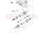 KAWASAKI MULE PRO-DX (KAF1000FHF) Drive Shaft-Rear