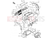 KAWASAKI MULE PRO-DX (KAF1000FHF) Front Fender(s)