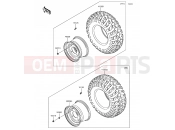 KAWASAKI MULE PRO-DX (KAF1000FHF) Wheels/Tires