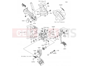 KAWASAKI MULE PRO-DX (KAF1000FHF) Brake Pedal/Throttle Lever