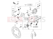 KAWASAKI MULE PRO-DX (KAF1000FHF) Rear Brake