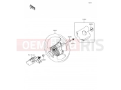 KAWASAKI MULE PRO-DX (KAF1000FHF) Steering Wheel