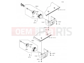 KAWASAKI MULE PRO-DX (KAF1000FHF) Taillight(s)