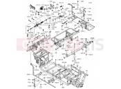 KAWASAKI MULE PRO-DXT (KAF1000BGF) Frame