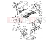KAWASAKI MULE PRO-DXT (KAF1000BGF) Frame Fittings(Front)