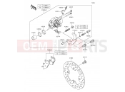 KAWASAKI MULE PRO-DXT (KAF1000BGF) Front Brake