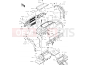 KAWASAKI MULE PRO-DXT (KAF1000AHF) Front Fender(s)