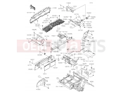 KAWASAKI MULE PRO-DXT (KAF1000AJF) Frame Fittings(Rear)