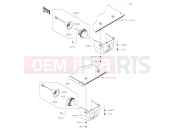 KAWASAKI MULE PRO-DXT (KAF1000AJF) Taillight(s)