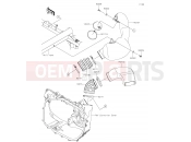 KAWASAKI MULE PRO-DXT (KAF1000AKF) Air Cleaner-Belt Converter