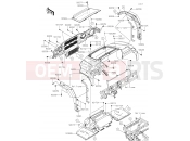 KAWASAKI MULE PRO-DXT (KAF1000BKF) Front Fender(s)