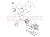 KAWASAKI MULE PRO-DXT (KAF1000BKF) Guards/Cab Frame