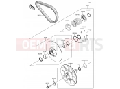 KAWASAKI MULE PRO-FX (KAF820HHF) Driven Converter/Drive Belt