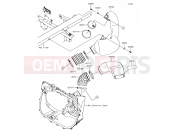 KAWASAKI MULE PRO-FX (KAF820HHF) Air Cleaner-Belt Converter