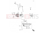 KAWASAKI MULE PRO-FX (KAF820HHF) Oil Pump/Oil Filter