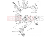 KAWASAKI MULE PRO-FX (KAF820HHF) Brake Pedal/Throttle Lever