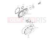 KAWASAKI MULE PRO-MX (KAF700BKF) Converter Cover