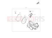 KAWASAKI MULE PRO-MX (KAF700BKF) Throttle