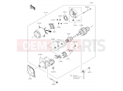 KAWASAKI MULE SX (KAF400HHF) Starter Motor