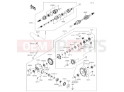KAWASAKI MULE SX (KAF400HHF) Drive Shaft-Front