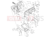 KAWASAKI MULE SX (KAF400HHF) Frame Fittings(Front)