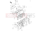 KAWASAKI MULE SX (KAF400HHF) Front Fender(s)