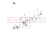 KAWASAKI MULE SX (KAF400HHF) Steering Wheel