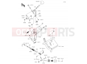 KAWASAKI MULE SX (KAF400JHF) Shift Lever(s)