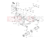 KAWASAKI MULE SX (KAF400JHF) Swingarm