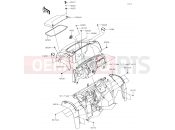 KAWASAKI MULE SX (KAF400JHF) Front Fender(s)