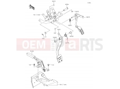 KAWASAKI MULE SX (KAF400JHF) Brake Pedal