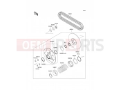 KAWASAKI 2008 Driven Converter/Drive Belt