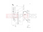 KAWASAKI 2002 Rear Master Cylinder