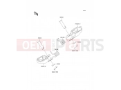KAWASAKI 2003 Footrests