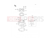 KAWASAKI 2005 Cylinder Head/Cylinder