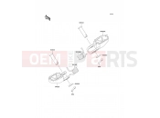 KAWASAKI 2005 Footrests