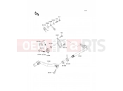 KAWASAKI KX450F (KX450D6F) Gear Change Mechanism