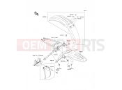 KAWASAKI KX450F (KX450D6F) Fenders