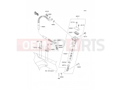 KAWASAKI KX450F (KX450D6F) Rear Master Cylinder