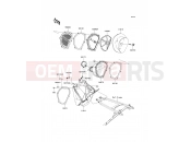 KAWASAKI KX450F (KX450D7F) Air Cleaner