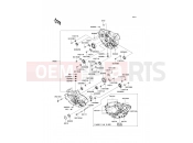 KAWASAKI KX450F (KX450D7F) Crankcase