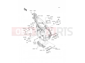 KAWASAKI KX450F (KX450D7F) Frame Fittings