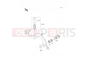 KAWASAKI KX450F (KX450D7F) Brake Pedal