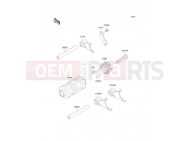 KAWASAKI 2007 Gear Change Drum/Shift Fork(s)