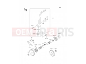KAWASAKI 2007 Kickstarter Mechanism