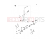 KAWASAKI 2009 Kickstarter Mechanism