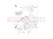 KAWASAKI 2012 Fenders