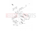 KAWASAKI 2012 Swingarm